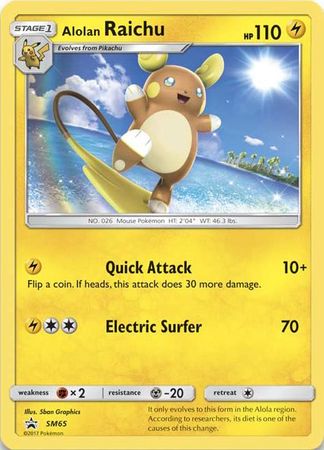Alolan Raichu (SM65) (Jumbo Card) [Sun & Moon: Black Star Promos] | Mega City Incorporated