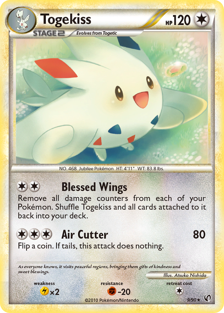 Togekiss (9/90) [HeartGold & SoulSilver: Undaunted] | Mega City Incorporated