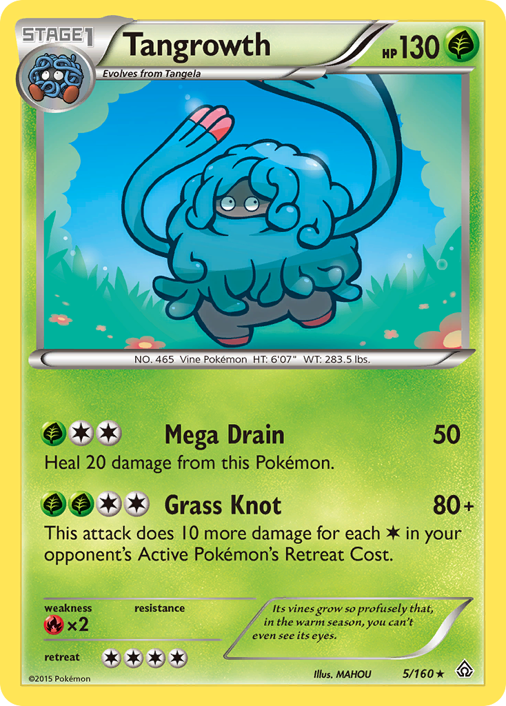 Tangrowth (5/160) [XY: Primal Clash] | Mega City Incorporated