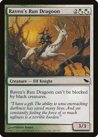 Raven's Run Dragoon [Shadowmoor] | Mega City Incorporated