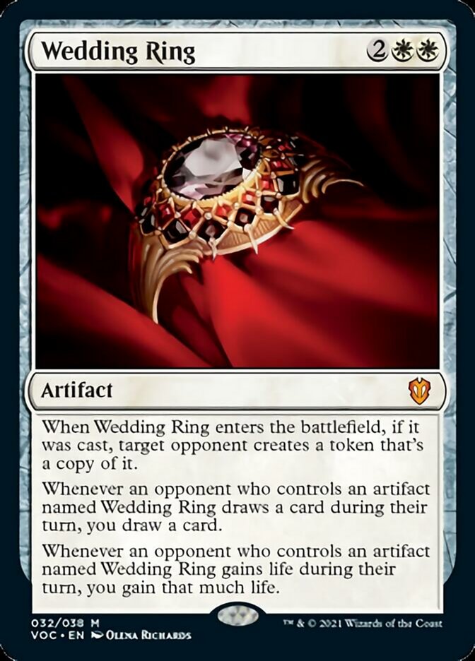 Wedding Ring [Innistrad: Crimson Vow Commander] | Mega City Incorporated