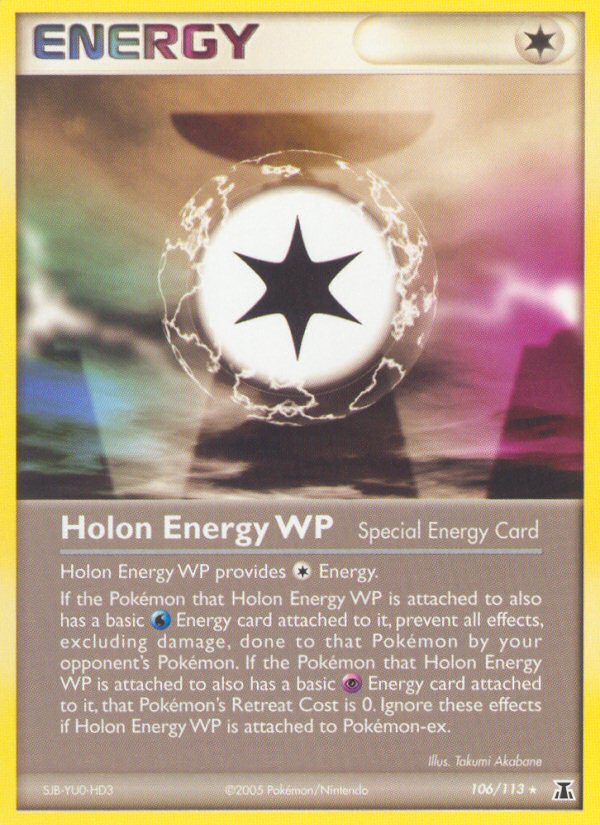 Holon Energy WP (106/113) [EX: Delta Species] | Mega City Incorporated