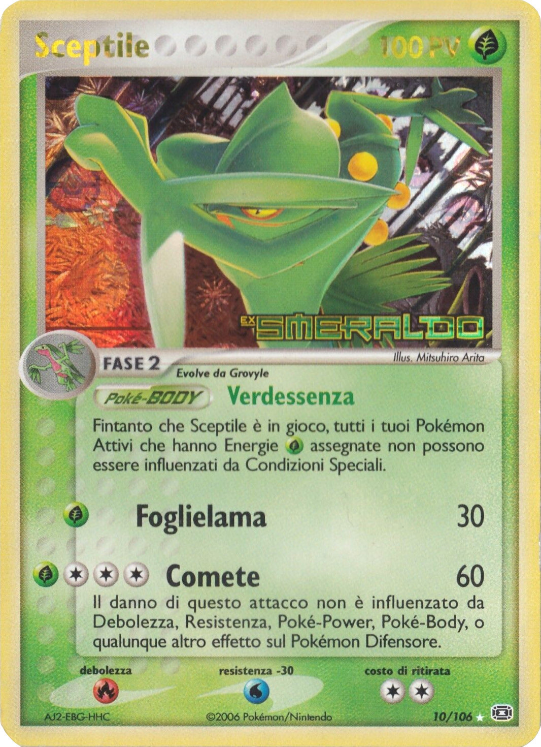 Sceptile (10/106) (Stamped) [EX: Emerald] | Mega City Incorporated