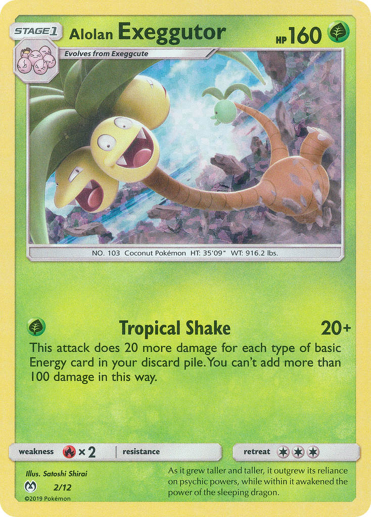 Alolan Exeggutor (2/12) [McDonald's Promos: 2019 Collection] | Mega City Incorporated