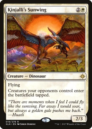 Kinjalli's Sunwing [Ixalan Promos] | Mega City Incorporated