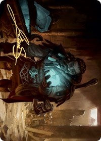 Vault Robber Art Card (Gold-Stamped Signature) [Kaldheim: Art Series] | Mega City Incorporated