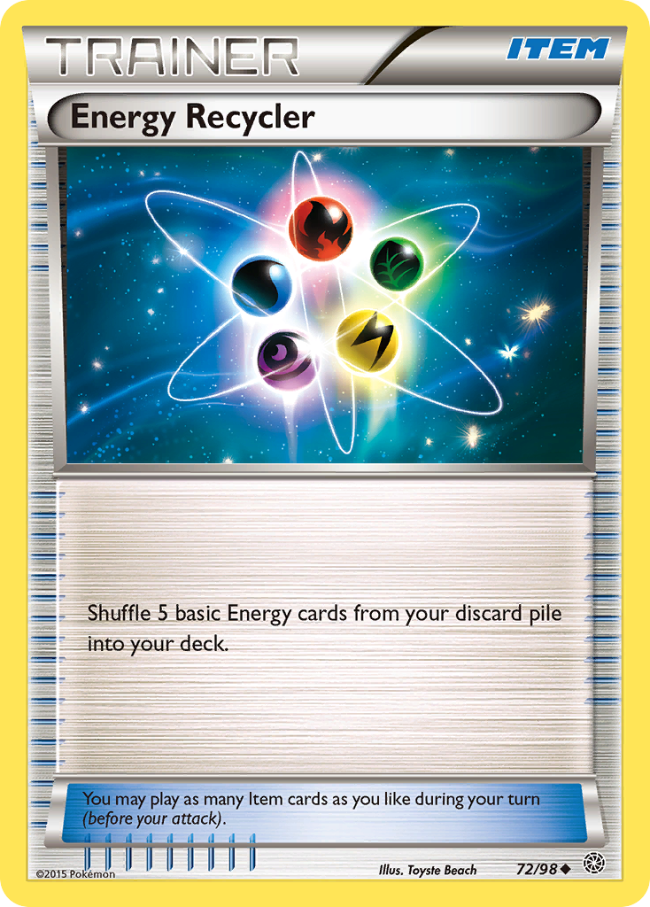 Energy Recycler (72/98) [XY: Ancient Origins] | Mega City Incorporated