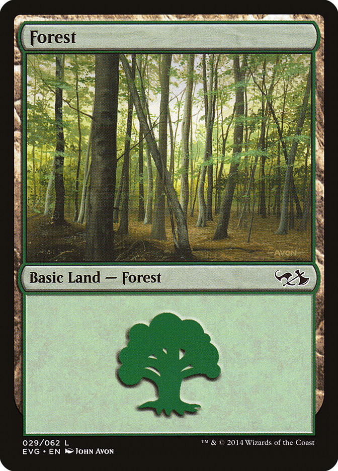 Forest (29) (Elves vs. Goblins) [Duel Decks Anthology] | Mega City Incorporated