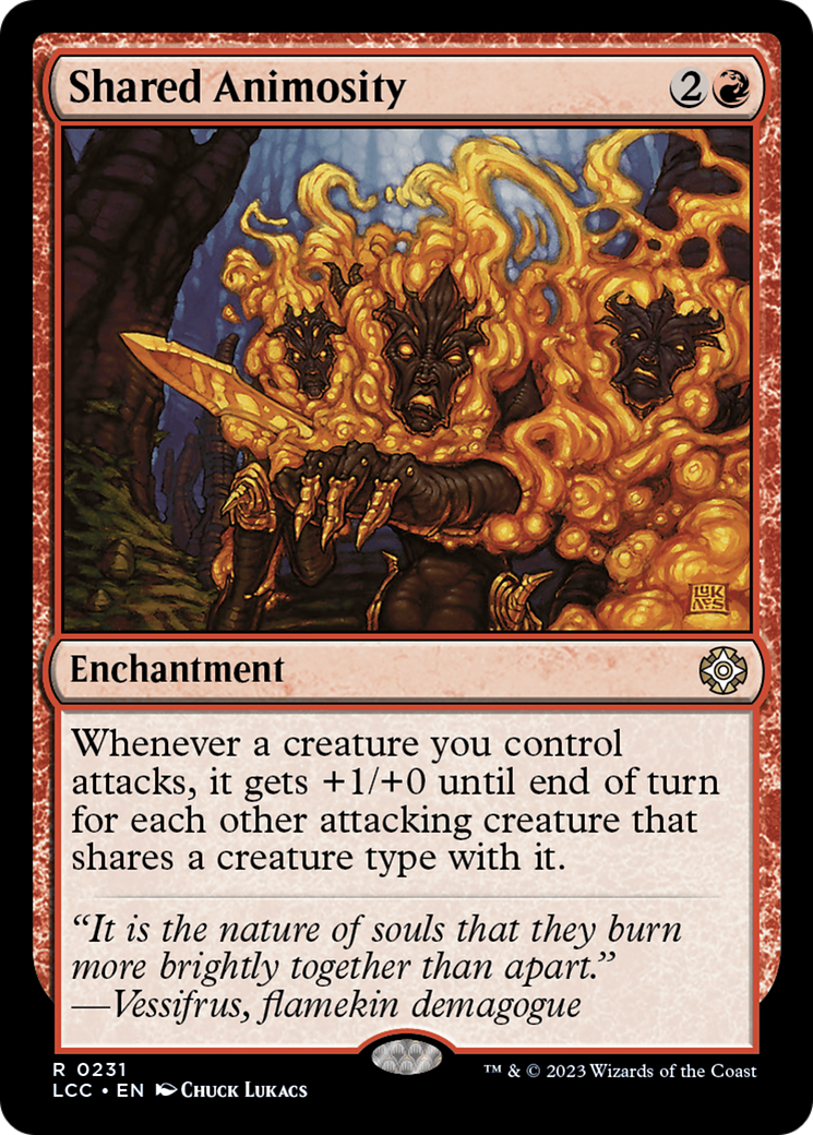 Shared Animosity [The Lost Caverns of Ixalan Commander] | Mega City Incorporated