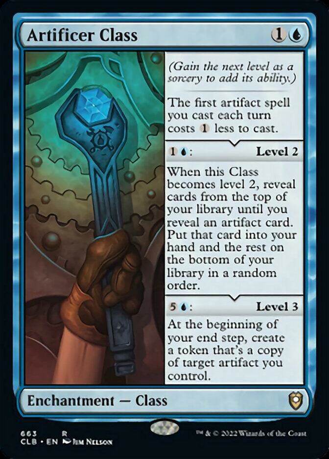 Artificer Class [Commander Legends: Battle for Baldur's Gate] | Mega City Incorporated