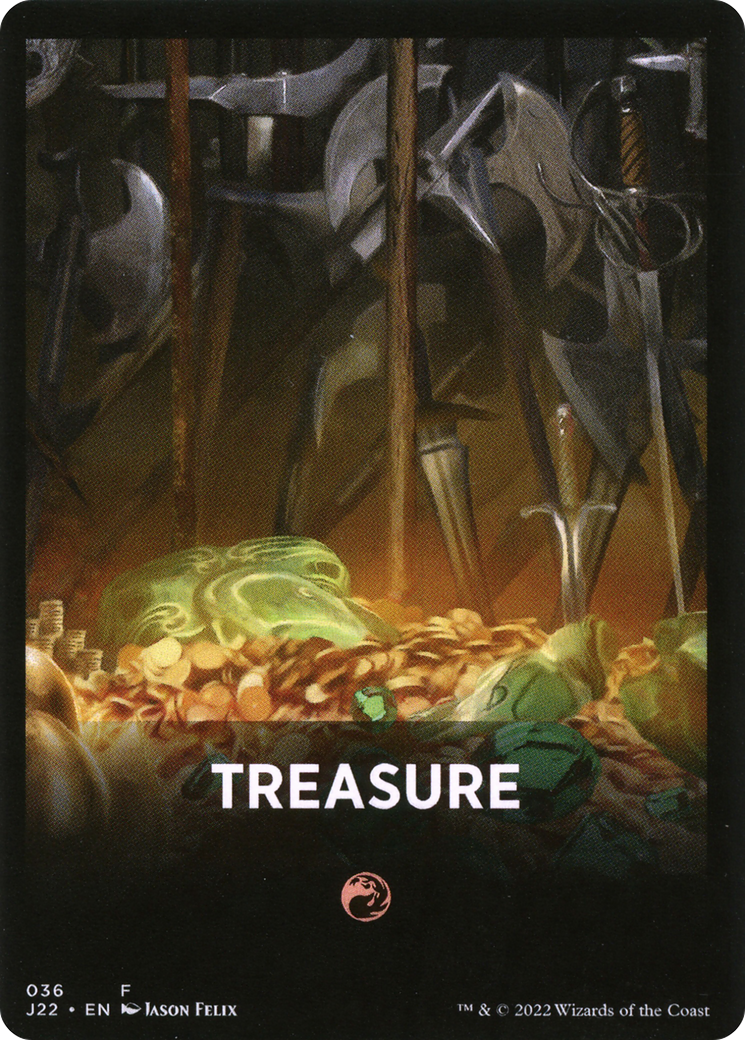 Treasure Theme Card [Jumpstart 2022 Front Cards] | Mega City Incorporated