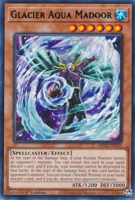 Glacier Aqua Madoor [MP22-EN135] Rare | Mega City Incorporated