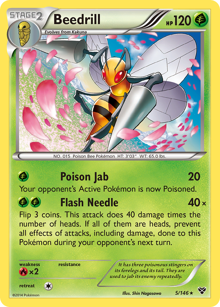 Beedrill (5/146) [XY: Base Set] | Mega City Incorporated