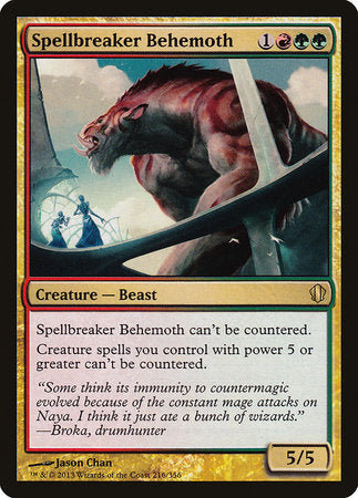 Spellbreaker Behemoth [Commander 2013] | Mega City Incorporated