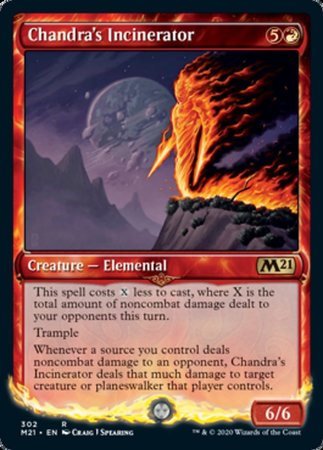 Chandra's Incinerator (Showcase) [Core Set 2021] | Mega City Incorporated