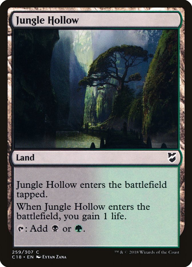 Jungle Hollow [Commander 2018] | Mega City Incorporated