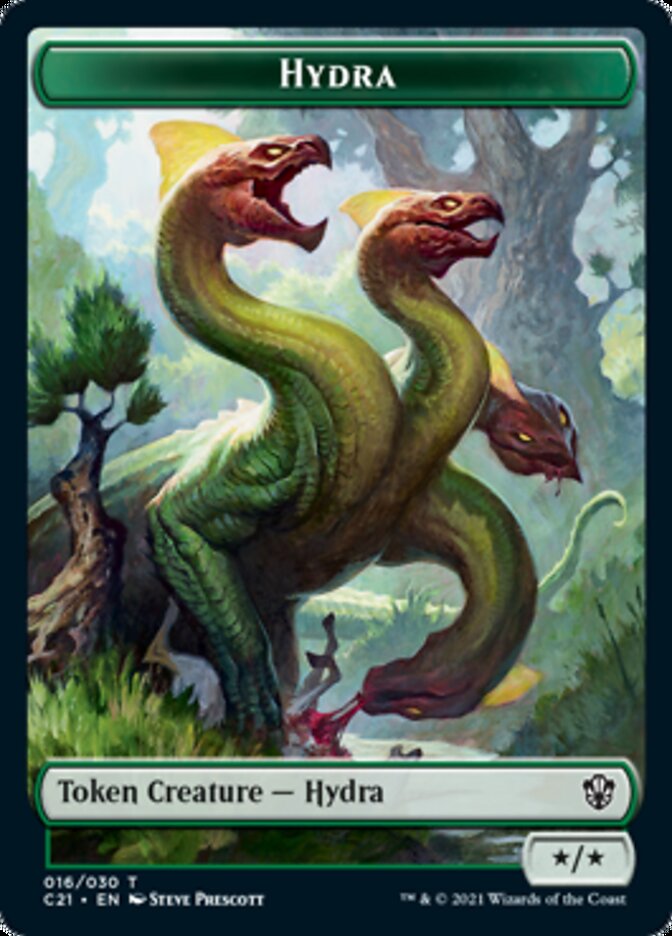 Hydra // Boar Token [Commander 2021 Tokens] | Mega City Incorporated