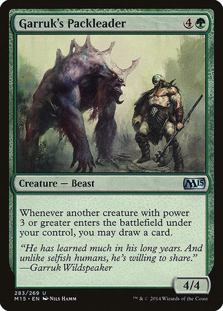 Garruk's Packleader [Magic 2015] | Mega City Incorporated