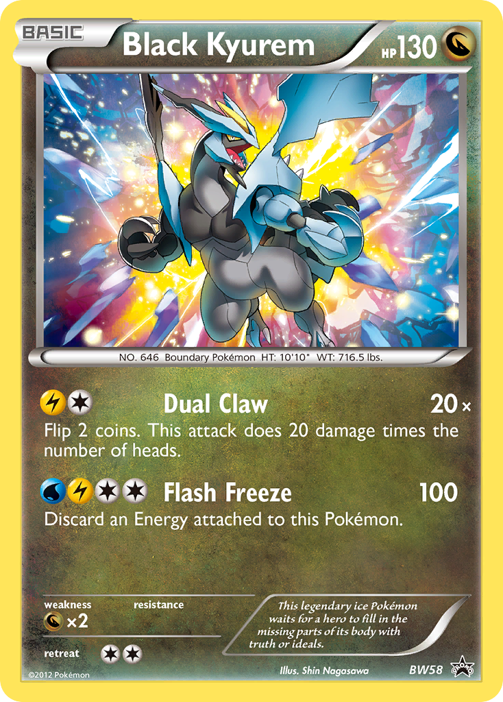 Black Kyurem (BW58) [Black & White: Black Star Promos] | Mega City Incorporated