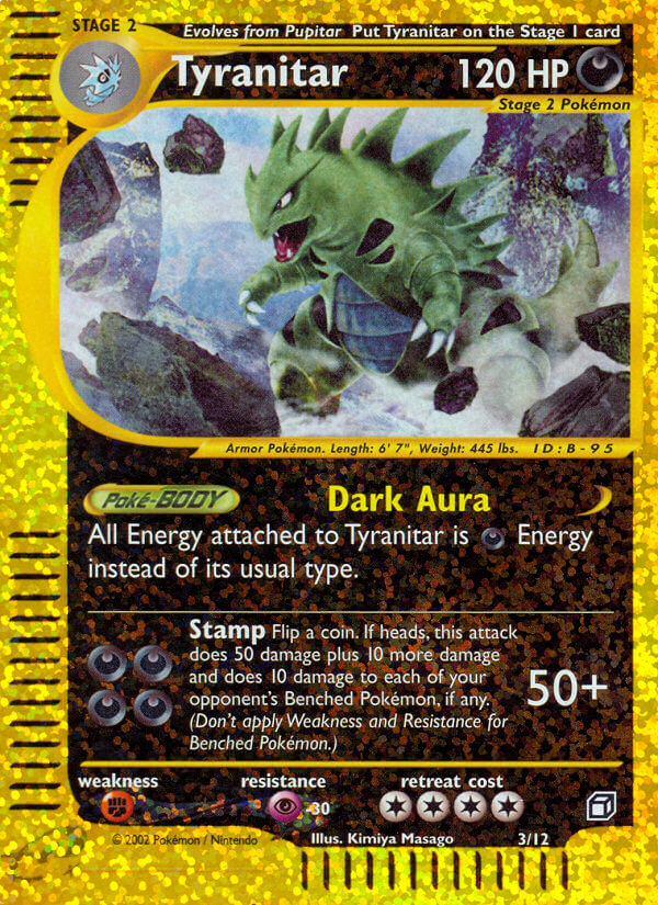 Tyranitar (3/12) [Box Topper] | Mega City Incorporated