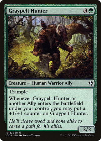 Graypelt Hunter [Duel Decks: Zendikar vs. Eldrazi] | Mega City Incorporated