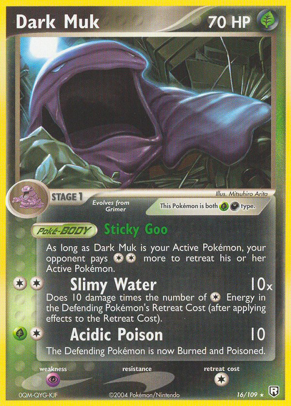 Dark Muk (16/109) [EX: Team Rocket Returns] | Mega City Incorporated