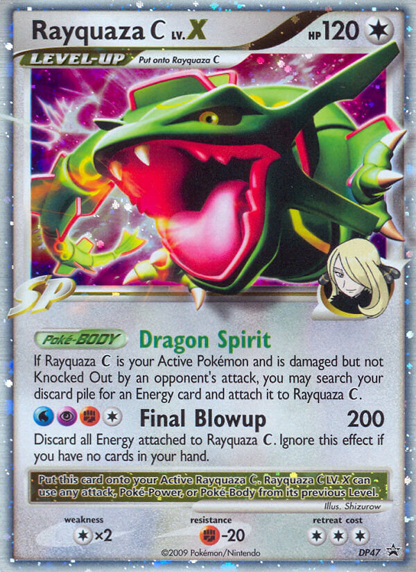 Rayquaza C LV.X (DP47) [Diamond & Pearl: Black Star Promos] | Mega City Incorporated