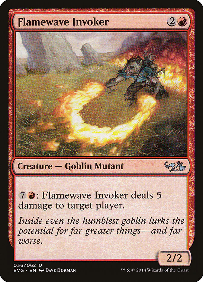 Flamewave Invoker (Elves vs. Goblins) [Duel Decks Anthology] | Mega City Incorporated