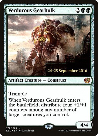 Verdurous Gearhulk [Kaladesh Promos] | Mega City Incorporated