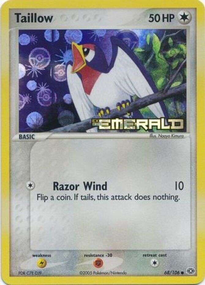 Taillow (68/106) (Stamped) [EX: Emerald] | Mega City Incorporated