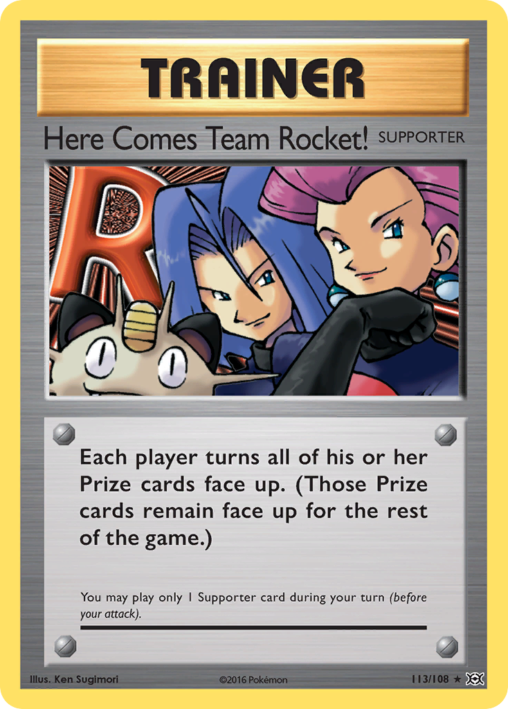 Here Comes Team Rocket! (113/108) [XY: Evolutions] | Mega City Incorporated