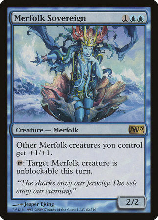 Merfolk Sovereign [Magic 2010] | Mega City Incorporated