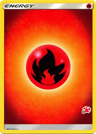 Fire Energy (Charizard Stamp #32) [Battle Academy 2020] | Mega City Incorporated