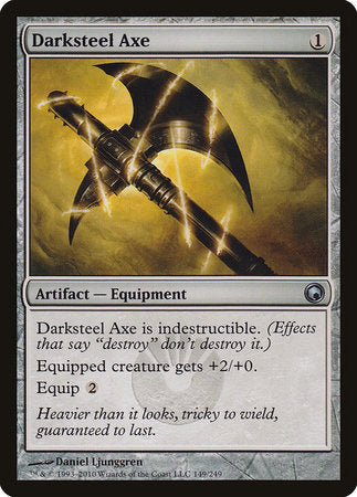 Darksteel Axe [Scars of Mirrodin] | Mega City Incorporated