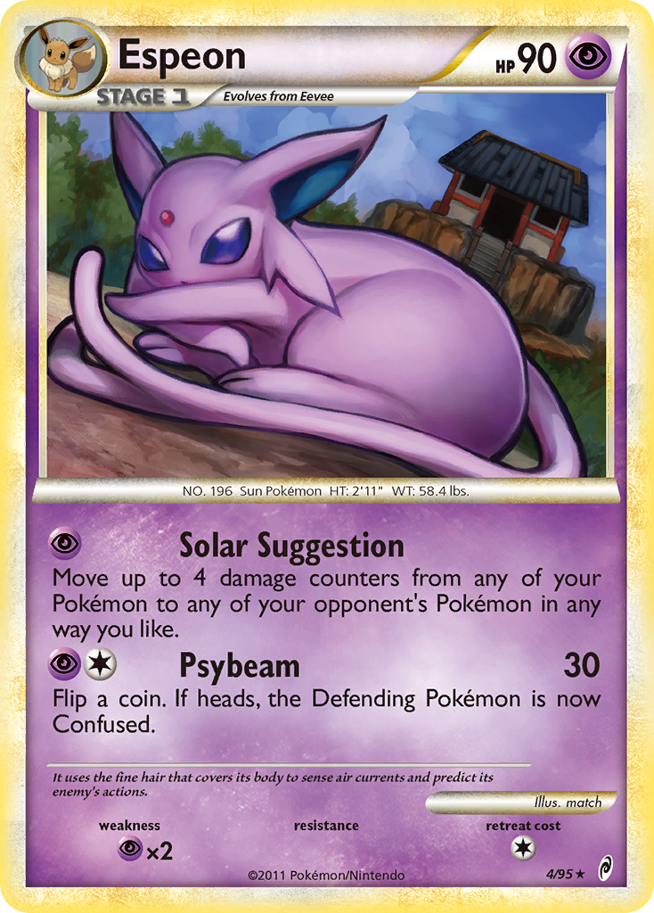 Espeon (4/95) [HeartGold & SoulSilver: Call of Legends] | Mega City Incorporated