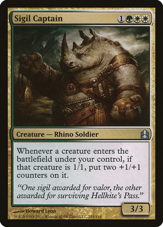 Sigil Captain [Commander 2011] | Mega City Incorporated