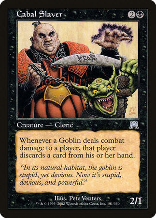Cabal Slaver [Onslaught] | Mega City Incorporated