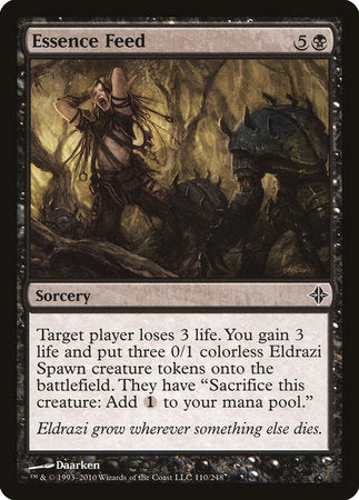 Essence Feed [Rise of the Eldrazi] | Mega City Incorporated