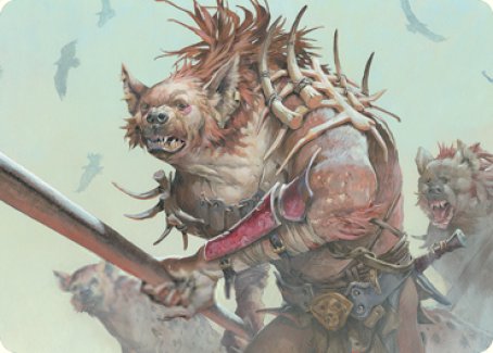 Gnoll Art Card [Dungeons & Dragons: Adventures in the Forgotten Realms Art Series] | Mega City Incorporated