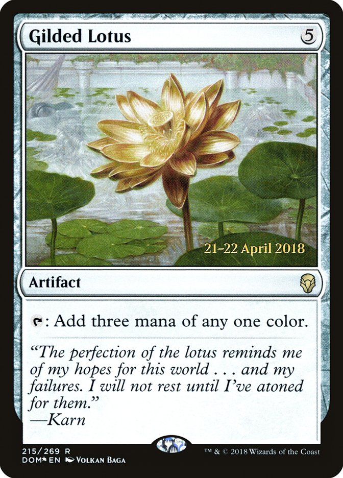 Gilded Lotus  [Dominaria Prerelease Promos] | Mega City Incorporated