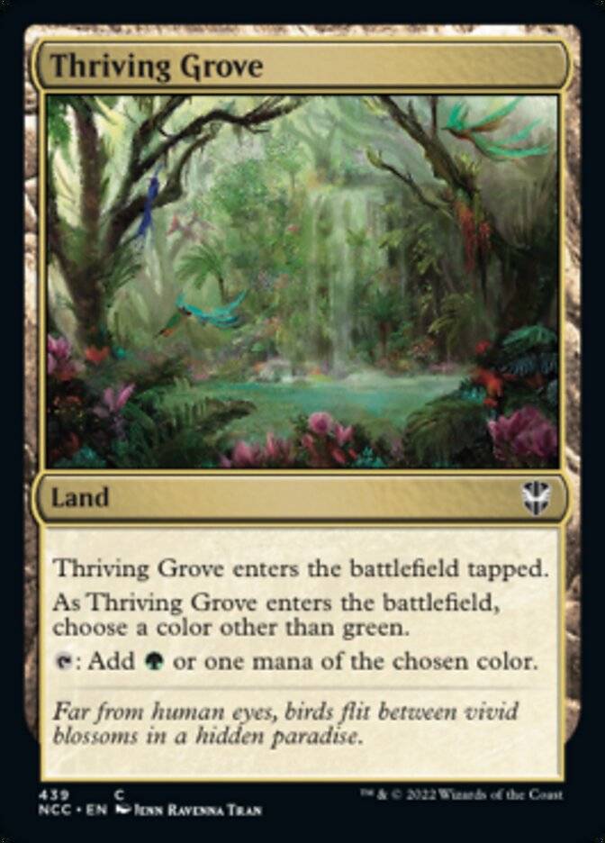 Thriving Grove [Streets of New Capenna Commander] | Mega City Incorporated