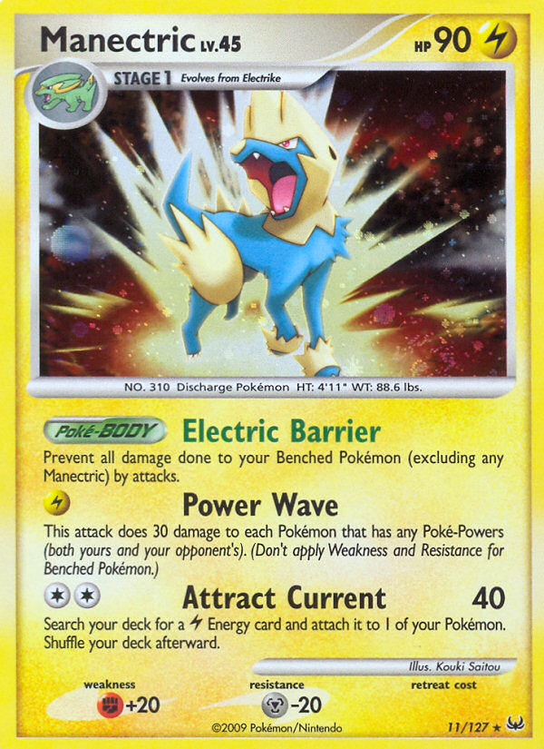 Manectric (11/127) [Platinum: Base Set] | Mega City Incorporated