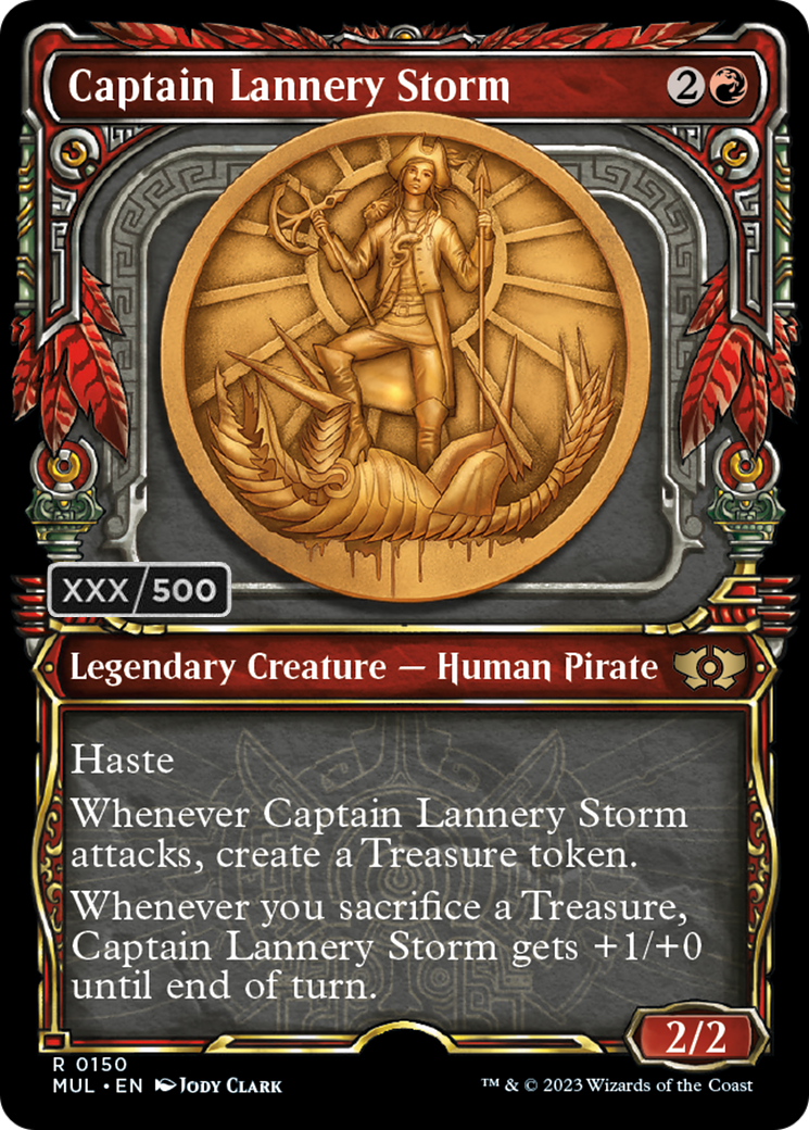 Captain Lannery Storm (Serialized) [Multiverse Legends] | Mega City Incorporated