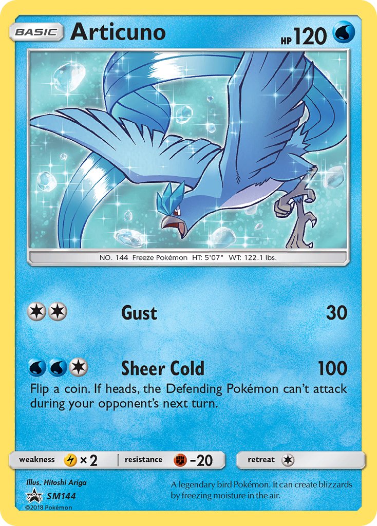 Articuno (SM144) [Sun & Moon: Black Star Promos] | Mega City Incorporated