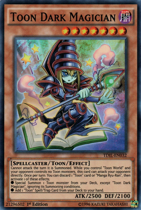 Toon Dark Magician [TDIL-EN032] Super Rare | Mega City Incorporated