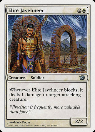 Elite Javelineer [Eighth Edition] | Mega City Incorporated