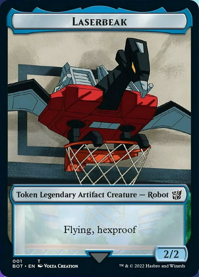 Laserbeak [Transformers Tokens] | Mega City Incorporated