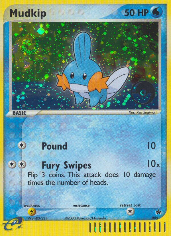 Mudkip (005) [Nintendo: Black Star Promos] | Mega City Incorporated