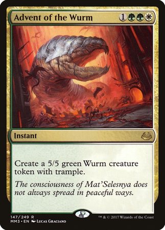 Advent of the Wurm [Modern Masters 2017] | Mega City Incorporated