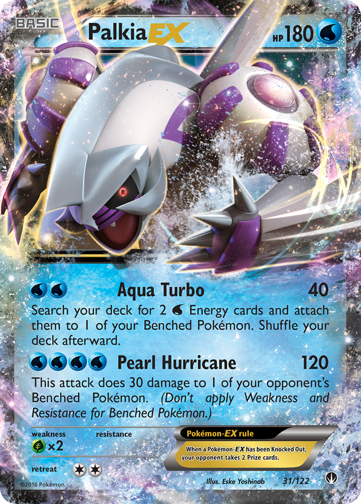 Palkia EX (31/122) [XY: BREAKpoint] | Mega City Incorporated